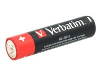 Verbatim AAA/LR03 batteri 10-pack, alkaliskt